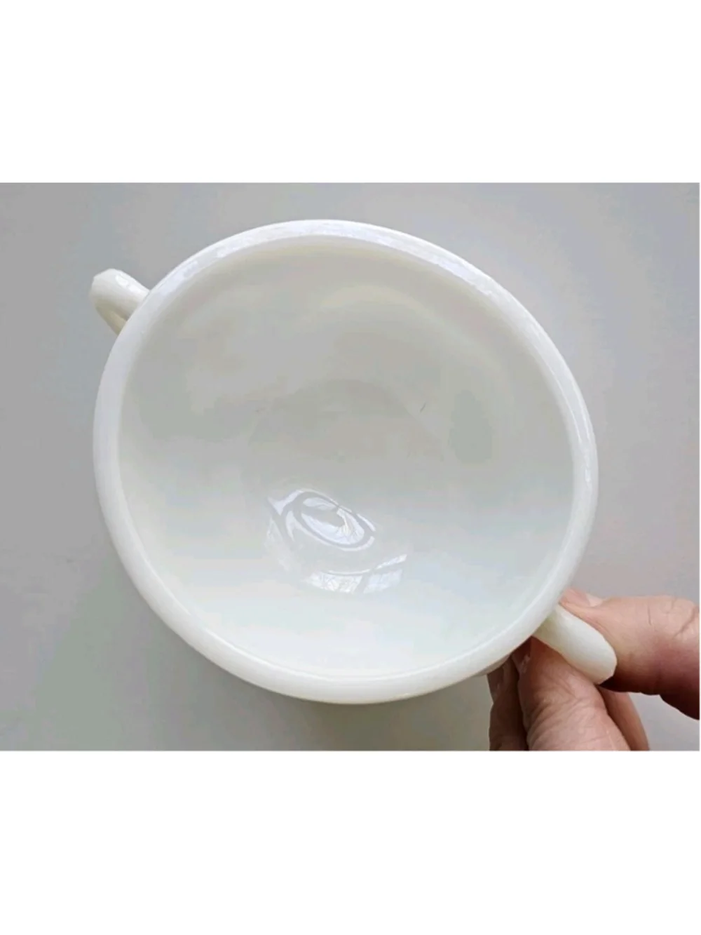 Vintage Westmoreland Milk Glass Harvest Creamer and Sugar Bowl Set MINT
